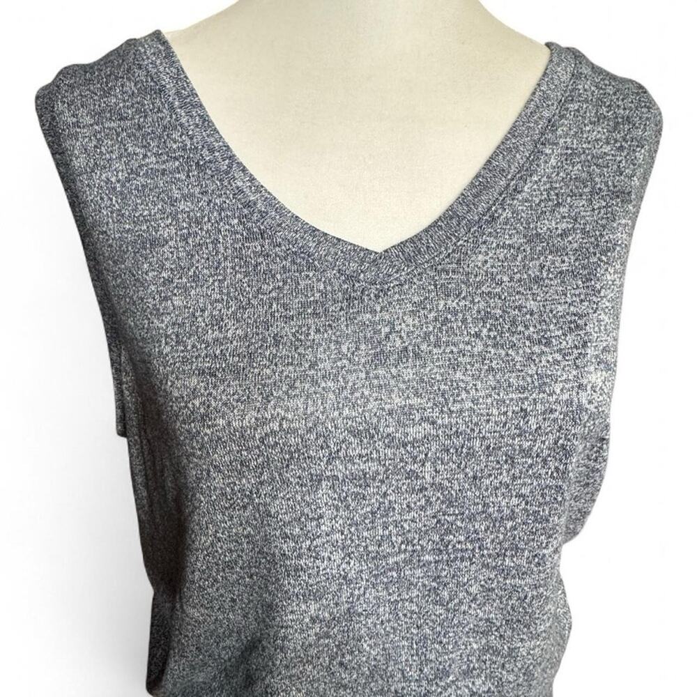 32 Degrees Cool Gray Sleeveless V-Neck Drawstring Jumpsuit M - Picture 4 of 9